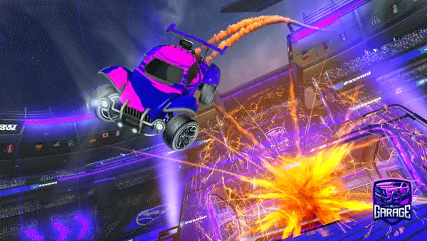 A Rocket League car design from Stenergie