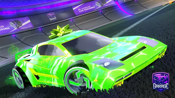 A Rocket League car design from Capybara_RL