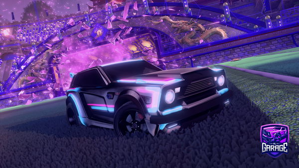 A Rocket League car design from Oclisy