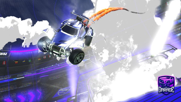 A Rocket League car design from 3vga