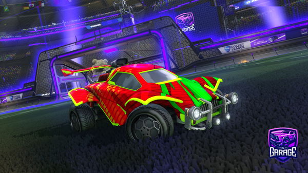 A Rocket League car design from BridgeAG