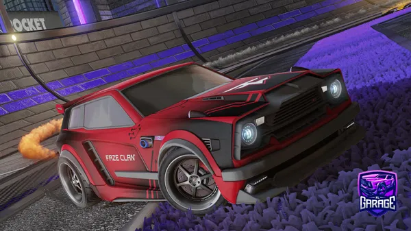 A Rocket League car design from Foxyhay