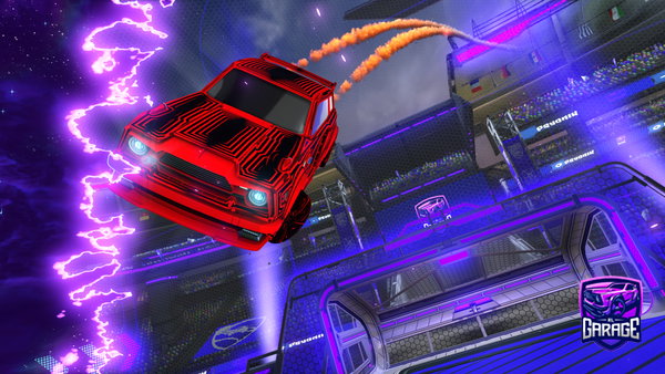 A Rocket League car design from popsecret