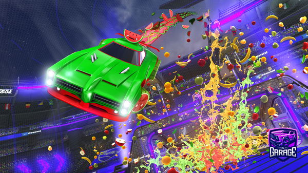 A Rocket League car design from ZeChonkyFox