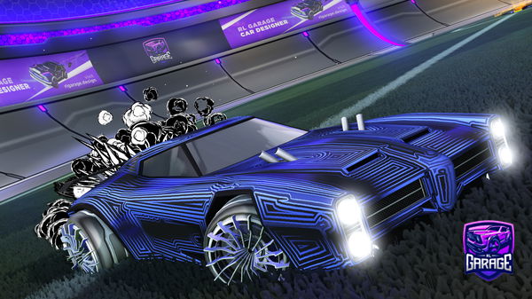 A Rocket League car design from bradcraft