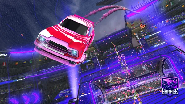 A Rocket League car design from LWG1