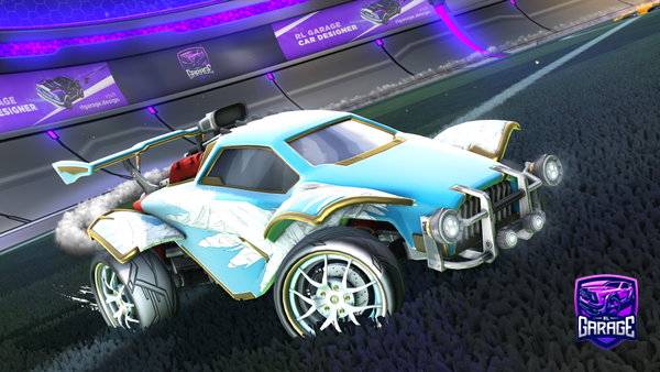 A Rocket League car design from BenOnREC
