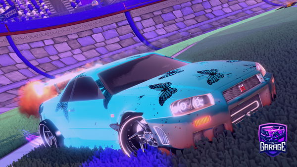 A Rocket League car design from Darki08