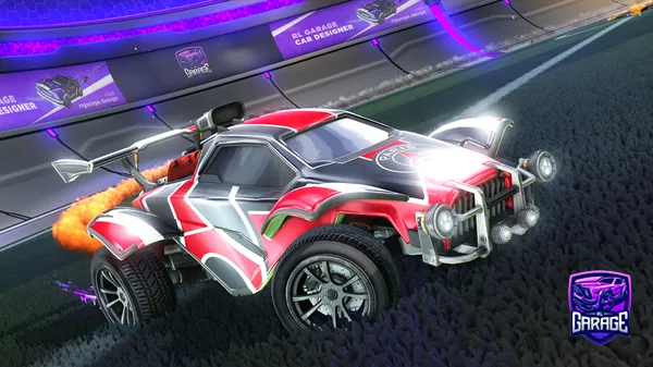 A Rocket League car design from abcdenzo