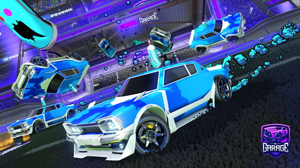 A Rocket League car design from munchy