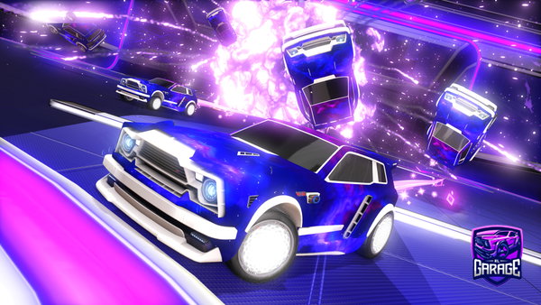A Rocket League car design from BAZOOKA133