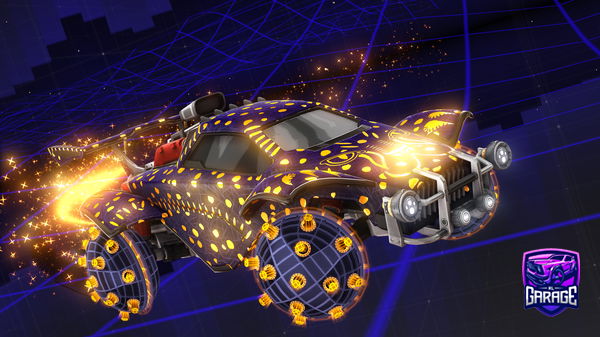 A Rocket League car design from TeslaBeats