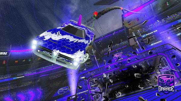 A Rocket League car design from Gzou