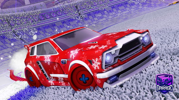 A Rocket League car design from Lightning17