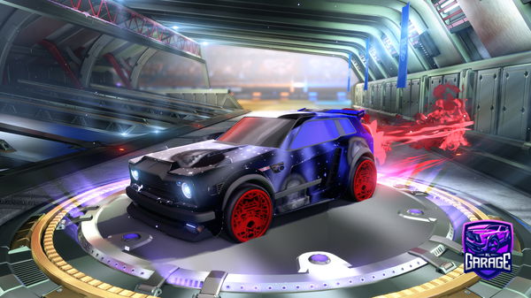 A Rocket League car design from Bieel24