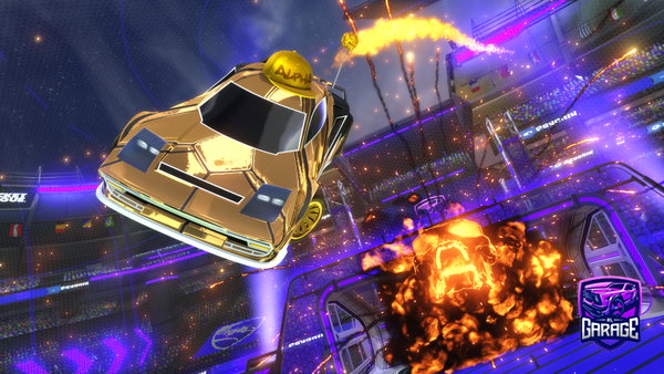 A Rocket League car design from Dinonuggies96
