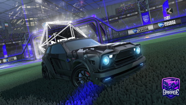 A Rocket League car design from TSLIBJKM