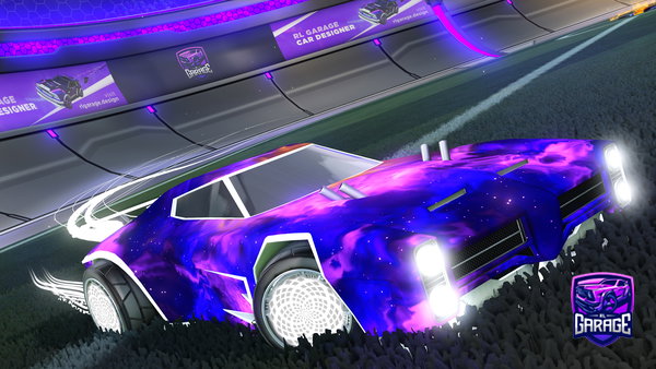 A Rocket League car design from CosmicRay