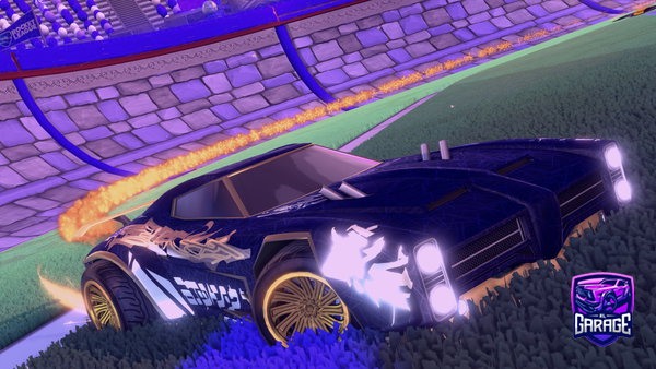 A Rocket League car design from hik587