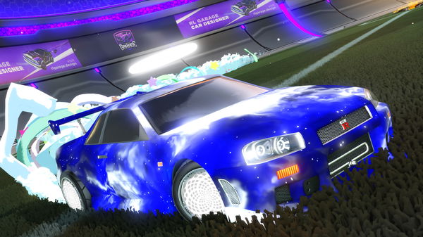 A Rocket League car design from Dekuleaf