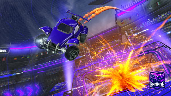 A Rocket League car design from matsp