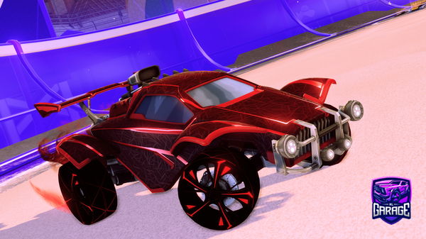 A Rocket League car design from Rai3