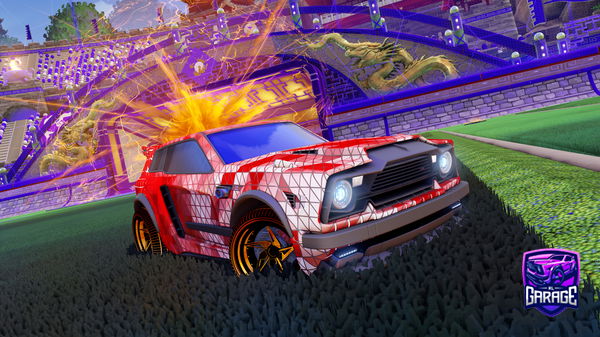 A Rocket League car design from silvernight