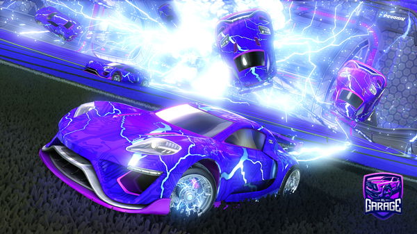 A Rocket League car design from MaxiT-axi0