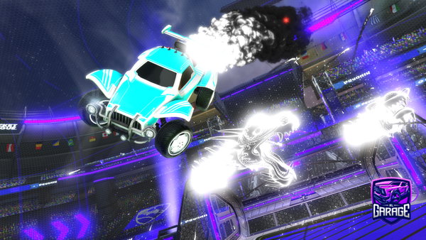 A Rocket League car design from roryscott24