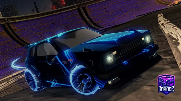 A Rocket League car design from Polar-Ray