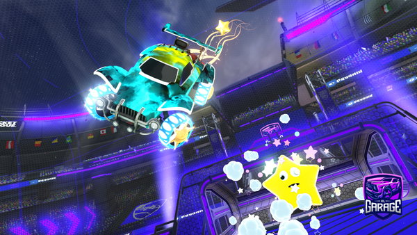 A Rocket League car design from Waysh