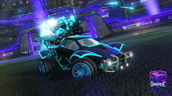 A Rocket League car design from Zr4me
