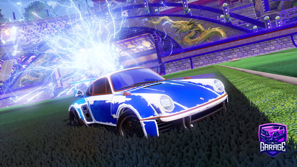 A Rocket League car design from TailsWindy