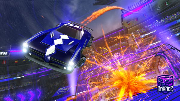 A Rocket League car design from Nera_Rl