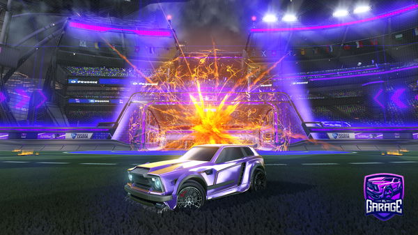 A Rocket League car design from Gamerlesss101
