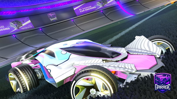 A Rocket League car design from Shooteo2313