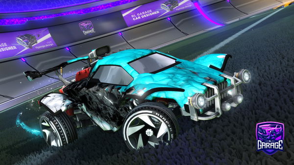 A Rocket League car design from daddydolf