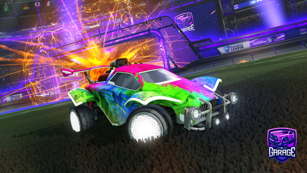 A Rocket League car design from beanlover3
