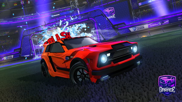 A Rocket League car design from landon5829