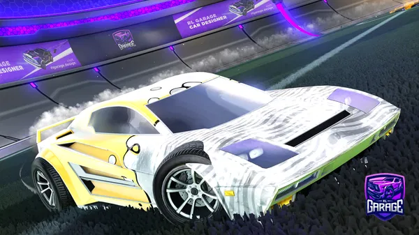 A Rocket League car design from charliejones2014