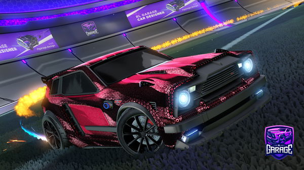 A Rocket League car design from Pixel_boy11