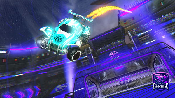 A Rocket League car design from sxquidz