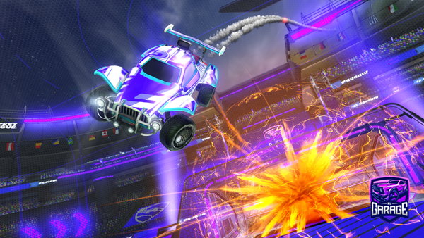 A Rocket League car design from tiatiakola