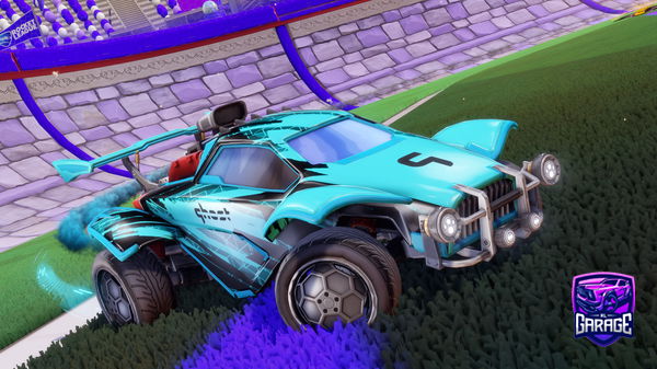 A Rocket League car design from DemitriTheThird