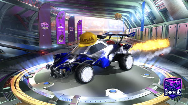 A Rocket League car design from bla12ck