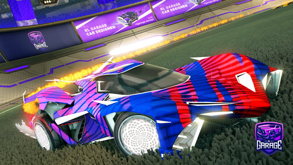A Rocket League car design from venanmoth