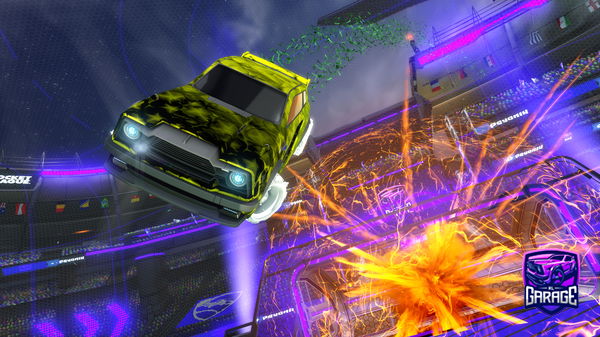 A Rocket League car design from sivertenok