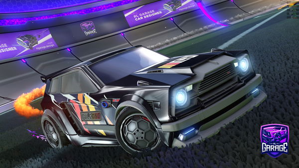 A Rocket League car design from JoelTheJet2