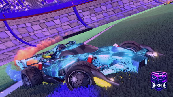 A Rocket League car design from Aztek2800