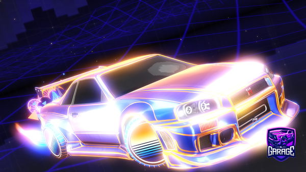 A Rocket League car design from Coconutderagol